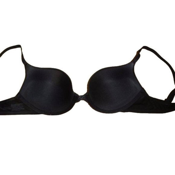CALVIN KLEIN Padded Push-Up Underwire Bra #QP1038 Black 34D NEW - Picture 3 of 3